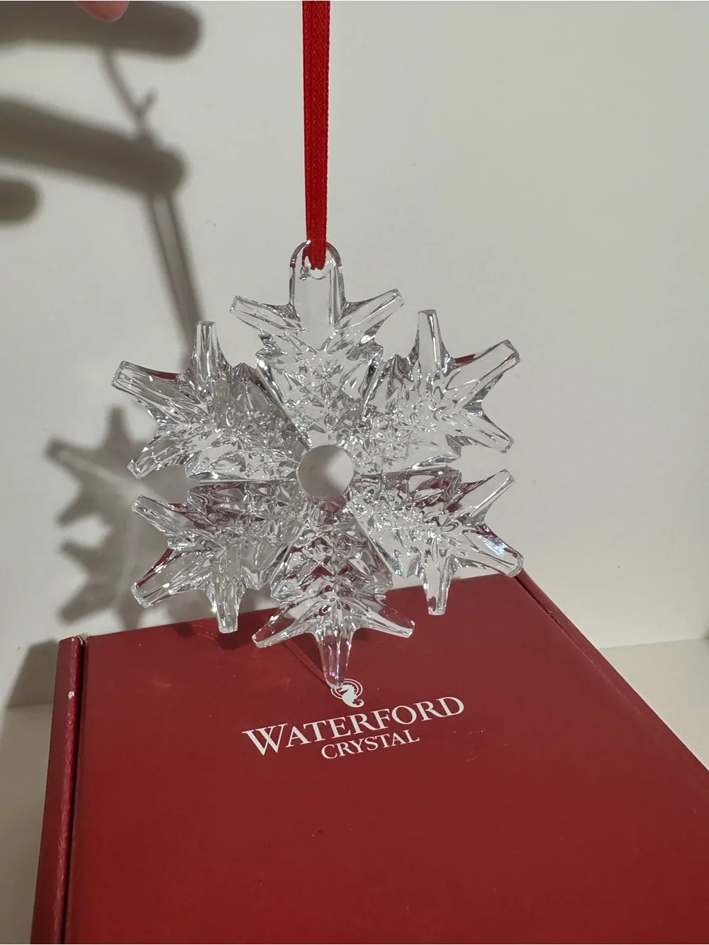 Waterford Crystal Snowflake Ornament